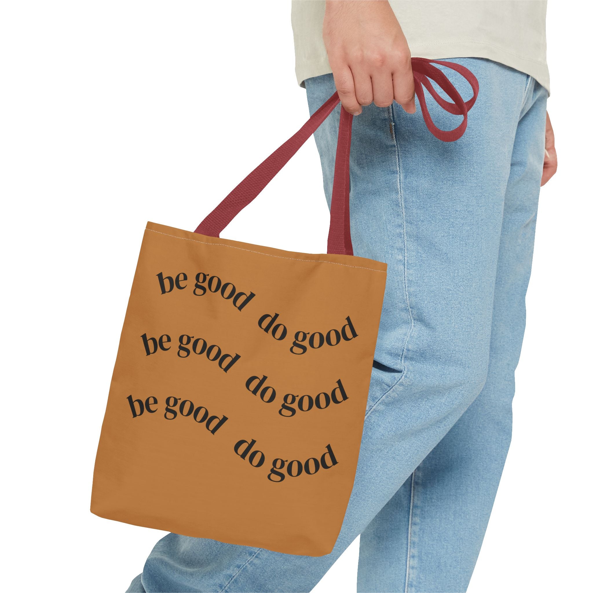 Cheerful Tote Bag for Everyday Goodness, Eco-Friendly Carryall, Motivational Gift, Summer Vibe, Fun Accessory